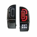 Renegade V2Led Sequential Tail Light - Black/Smoke CTRNG0685-BS-SQ